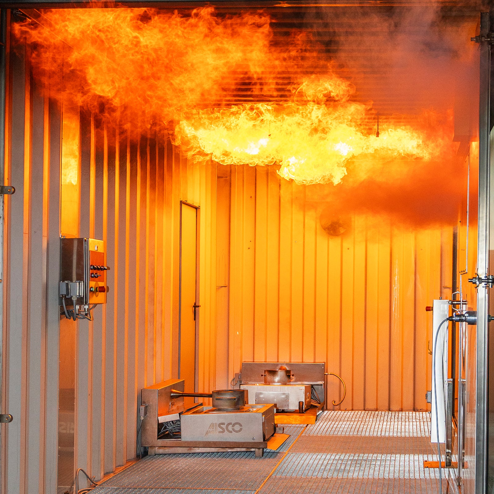 Flashover wird gezündet