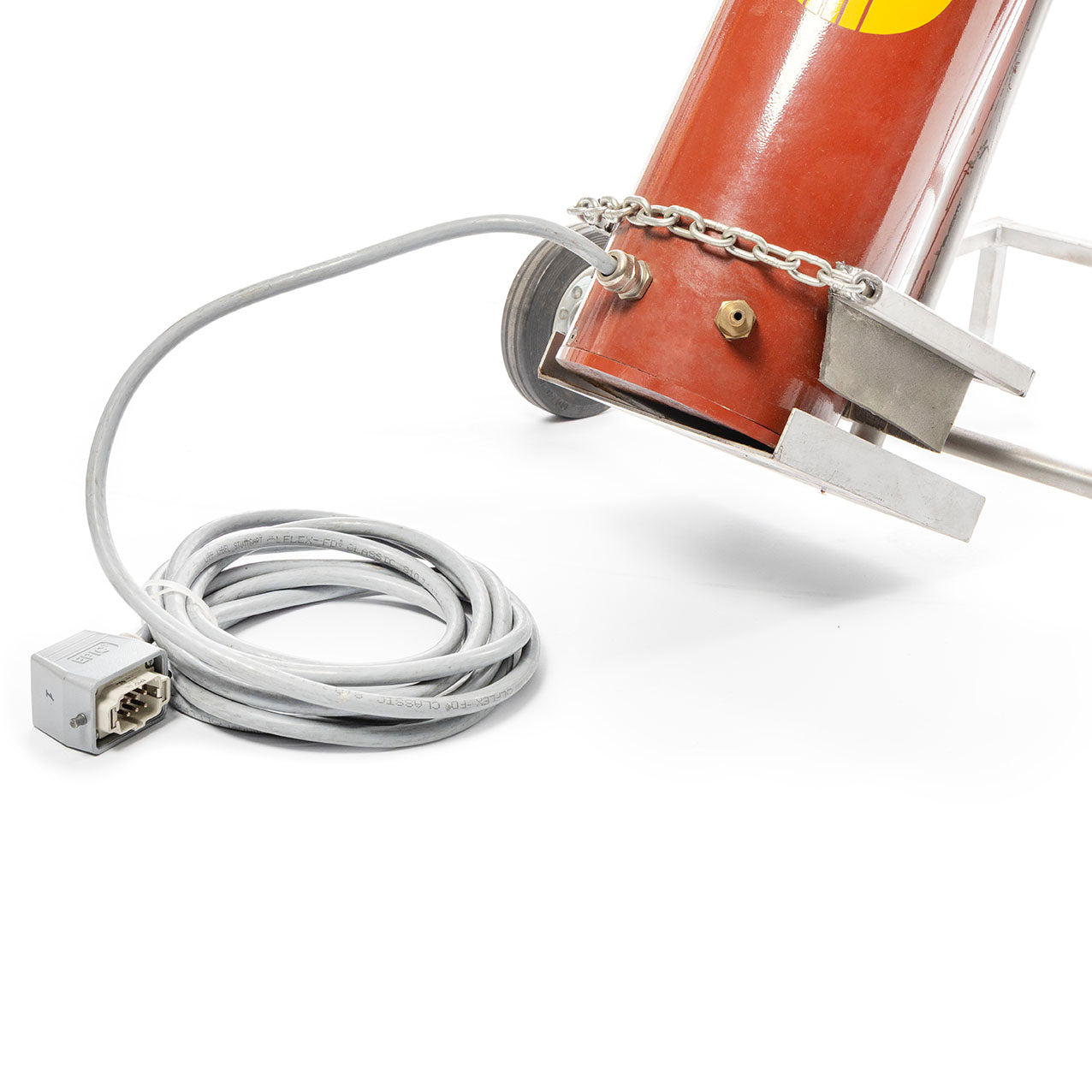 Aceytlenflaschen Trainer Fuß mit Steuerkabel und Gaseingang