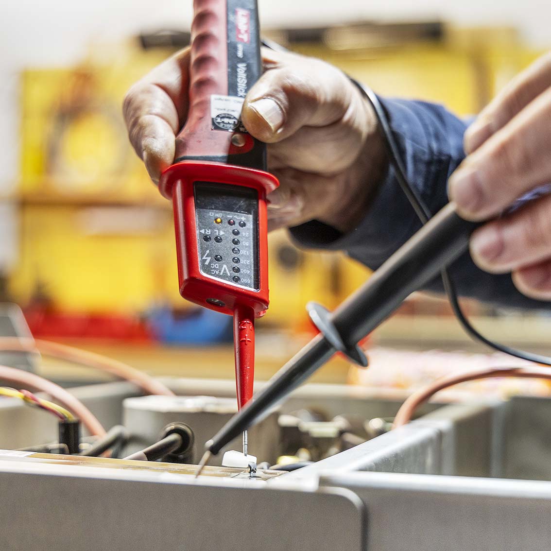 AISCO Caddy Wartung – Prüfung der elektrischen Funktion