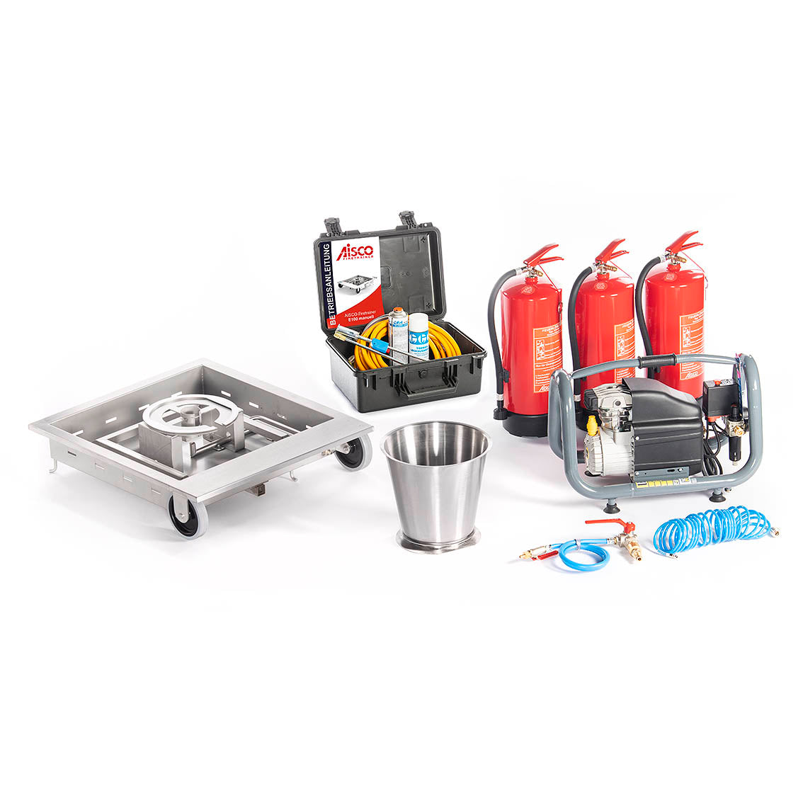 E100 Set mit manuellem Befuellset