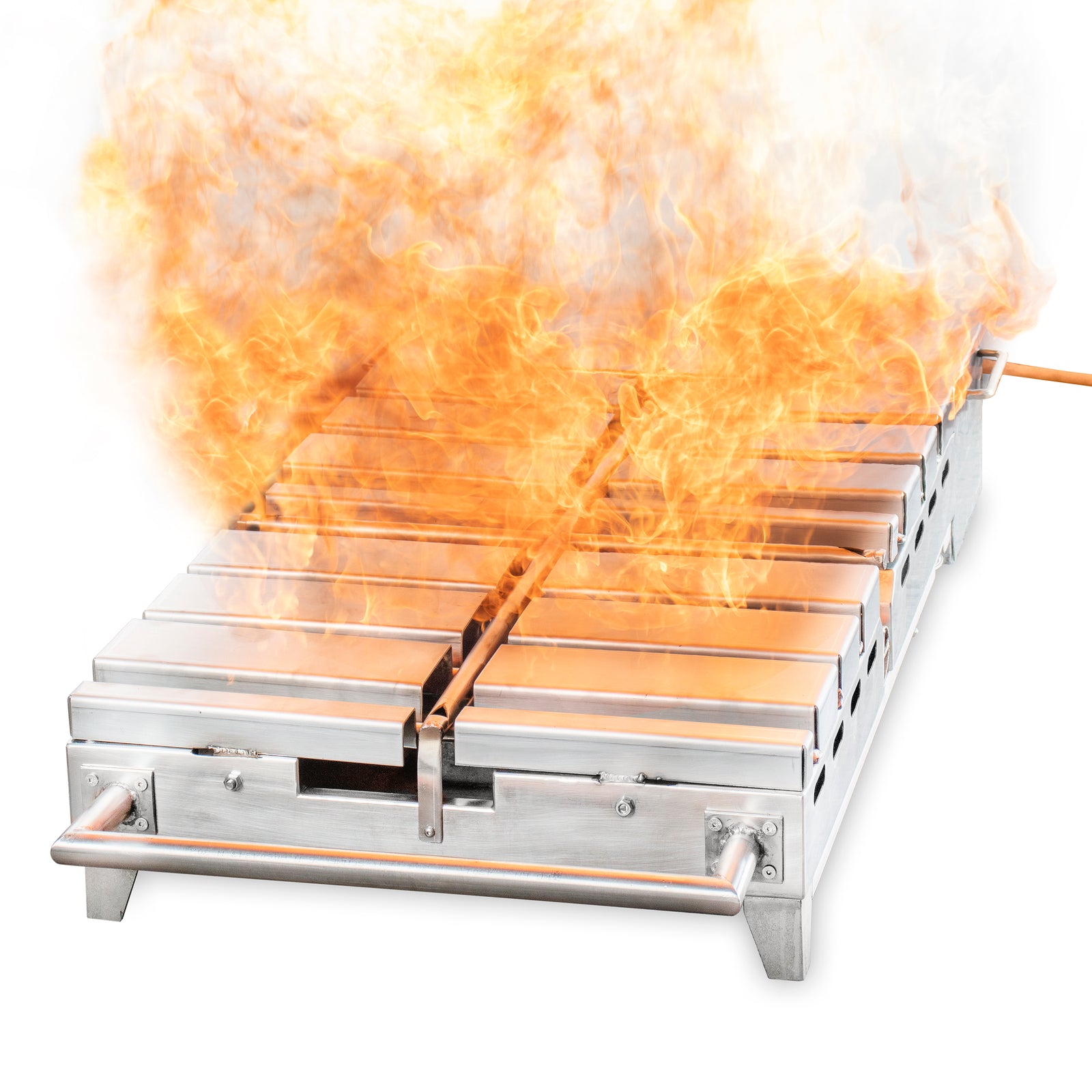 Deutlicher Brand der Elektrobatterie