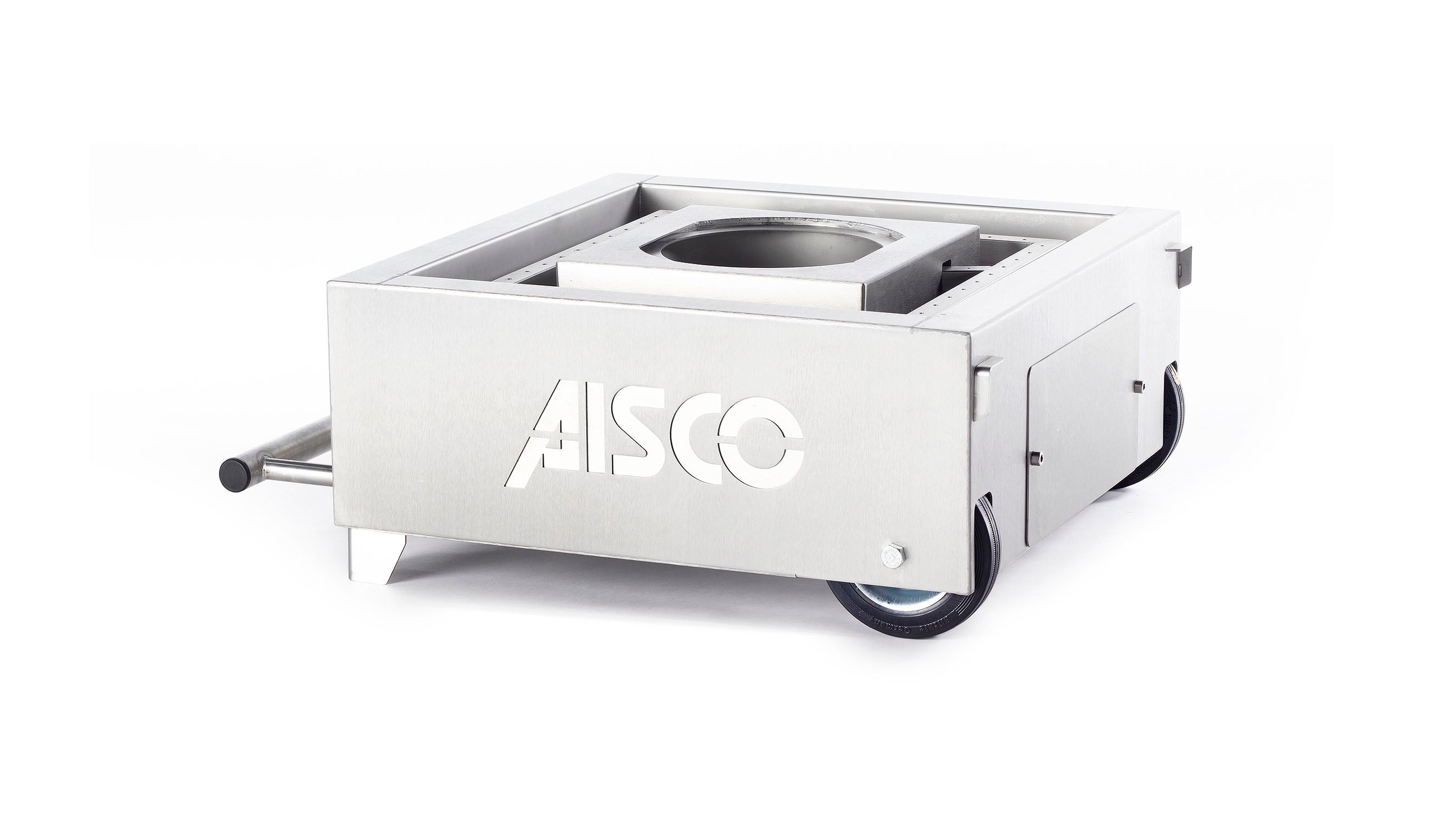 Detailansicht des AISCO Firetrainer Caddy SE für präzise Brandschutzübungen