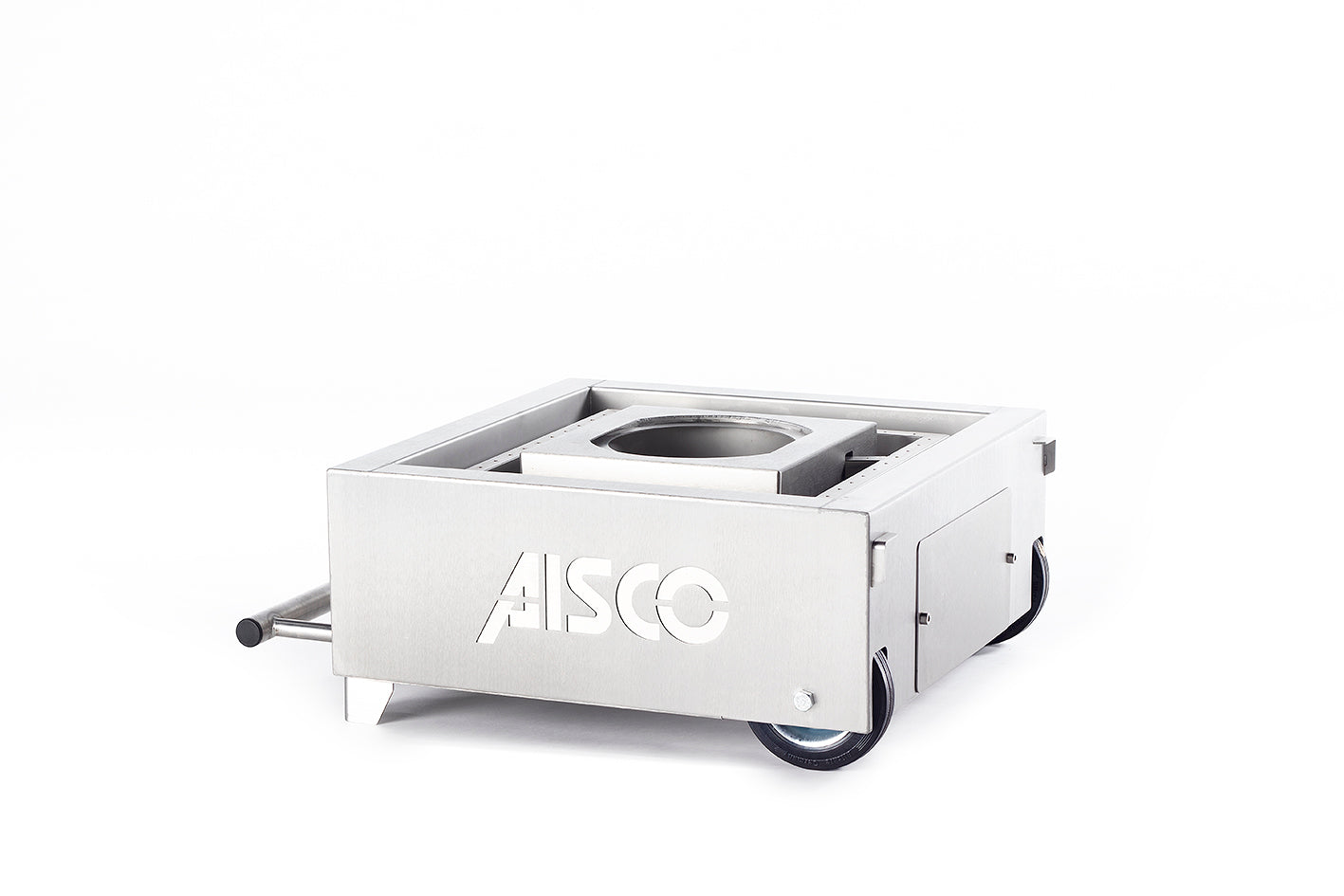 AISCO Firetrainer Caddy SE in the Cold Version - Mobile Fire Extinguisher Trainer for Effective Fire Safety Drills