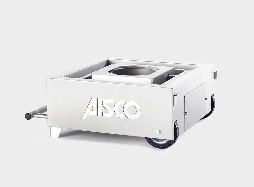 AISCO Firetrainer Caddy SE in der kalten Variante – mobiler Feuerlöschtrainer für effektive Brandschutzübungen